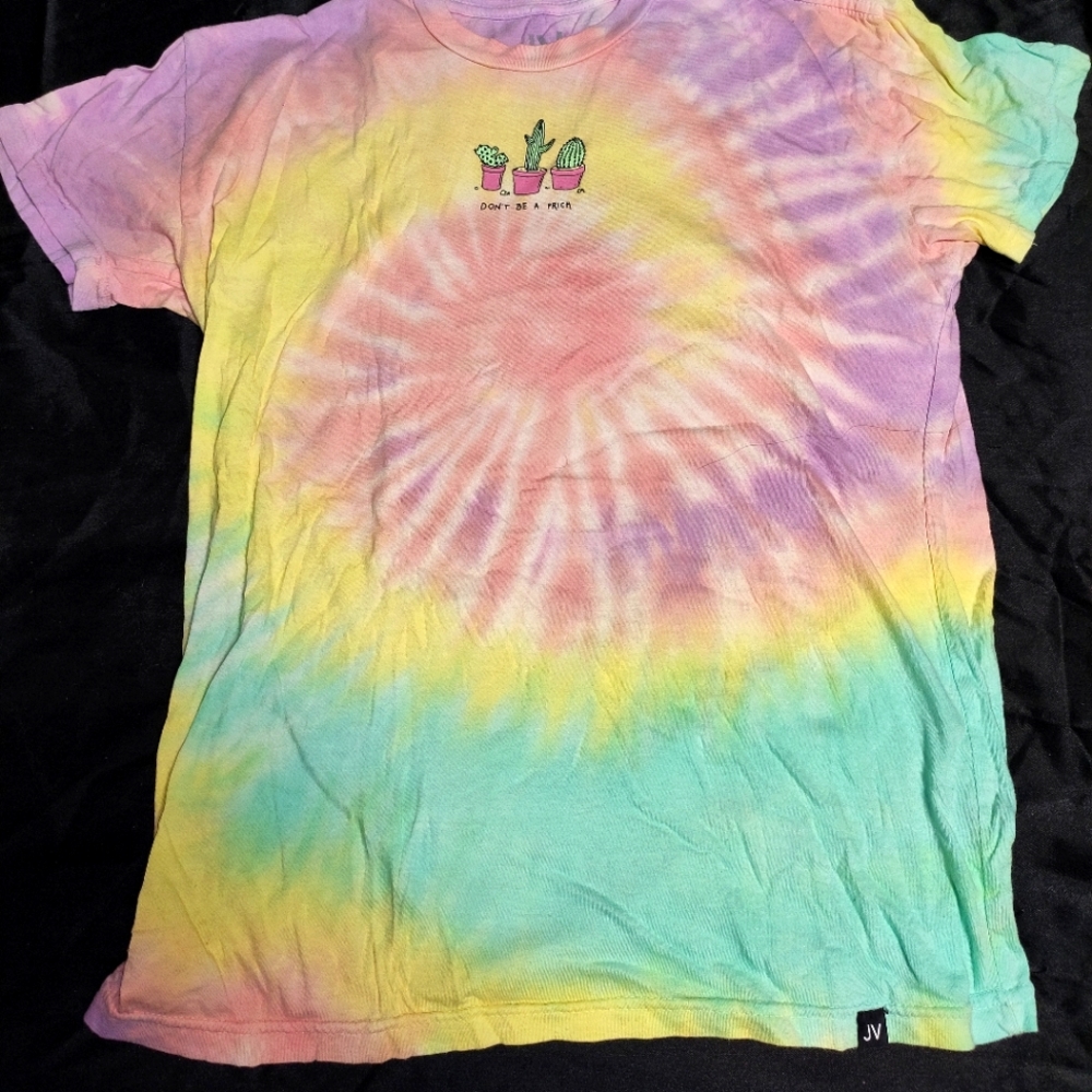 JAC VANEK Tie Dye Don't Be A Prick Tee